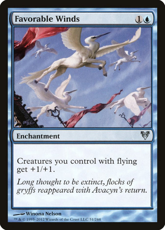 Favorable Winds [Avacyn Restored] [Foil]