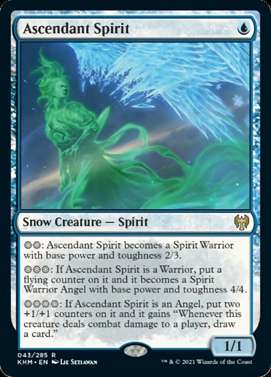 Ascendant Spirit [Kaldheim] [Foil]