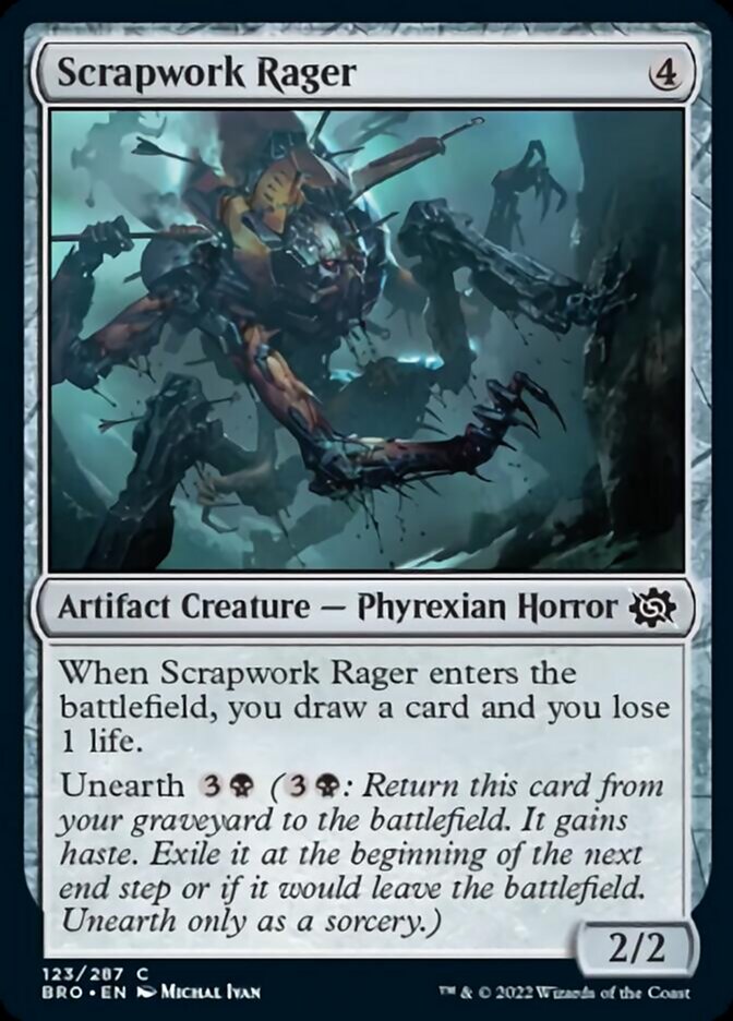 Scrapwork Rager [The Brothers' War] [Foil]