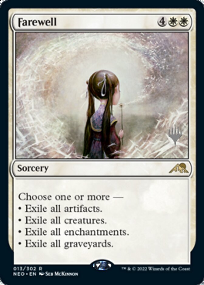 Farewell (Promo Pack) [Kamigawa: Neon Dynasty Promos] [Foil]