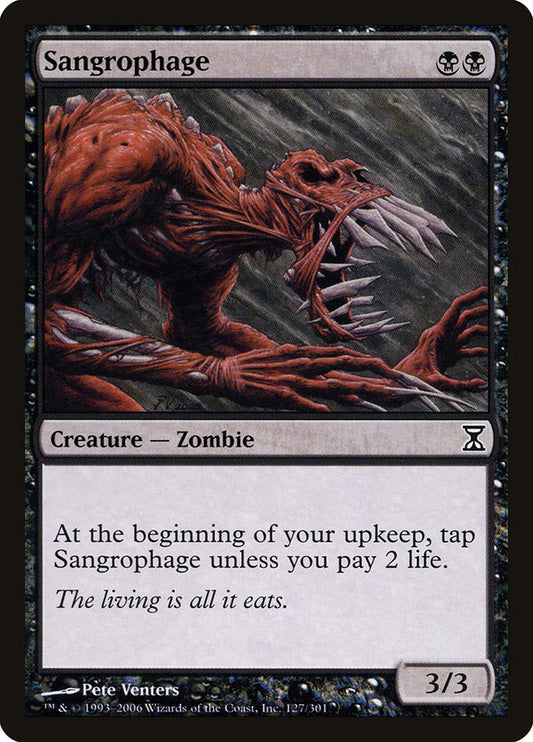 Sangrophage [Time Spiral] [Foil]