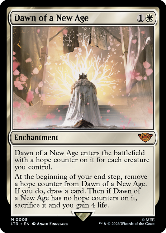 Dawn of a New Age [The Lord of the Rings: Tales of Middle-Earth] [Foil]
