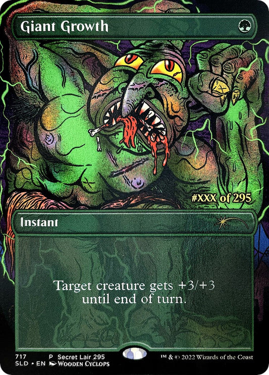 Giant Growth (Serialized) [Secret Lair Drop Promos] [Foil]