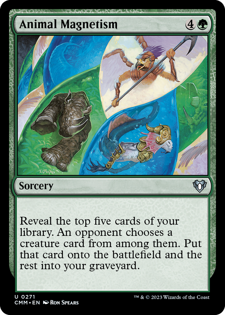 Animal Magnetism [Commander Masters] [Foil]