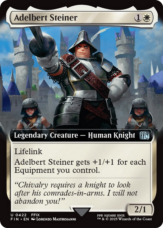Adelbert Steiner (Extended Art) [FINAL FANTASY] [Foil]
