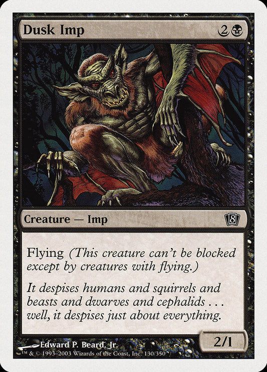 Dusk Imp [Eighth Edition] [Foil]