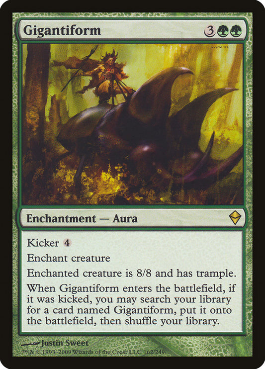 Gigantiform [Zendikar] [Foil]