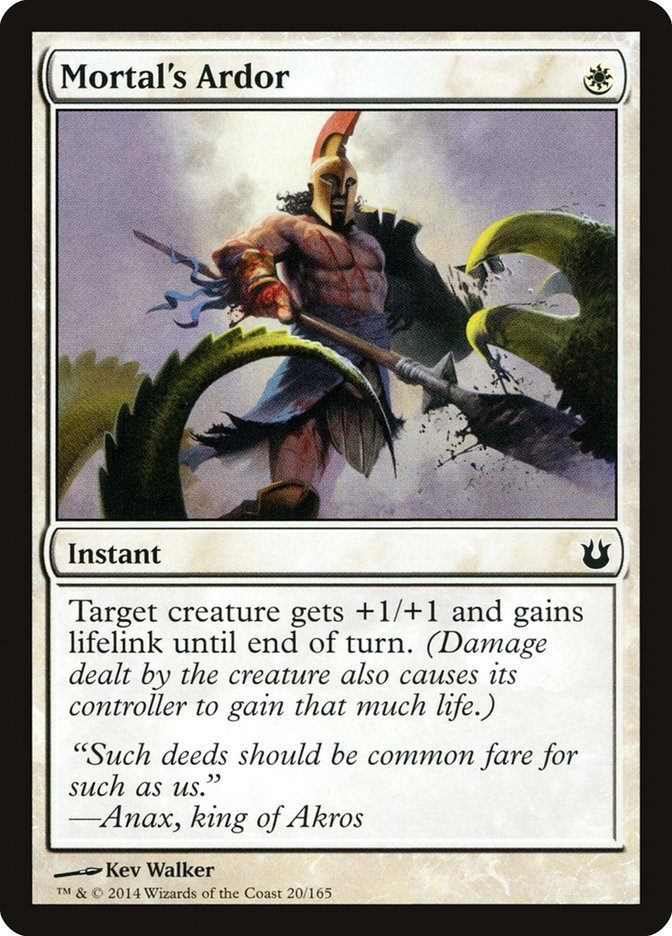 Mortal's Ardor [Born of the Gods] [Foil]