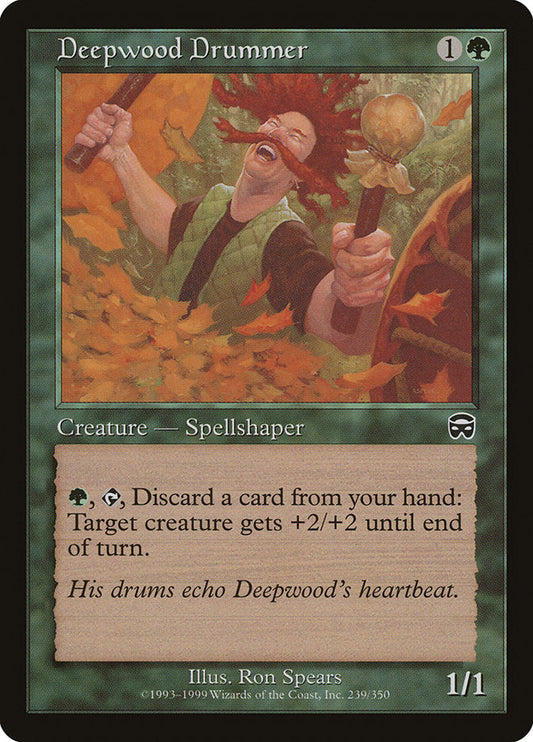 Deepwood Drummer [Mercadian Masques] [Foil]