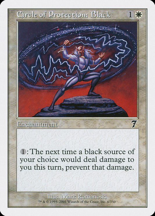 Circle of Protection: Black [Seventh Edition] [Foil]
