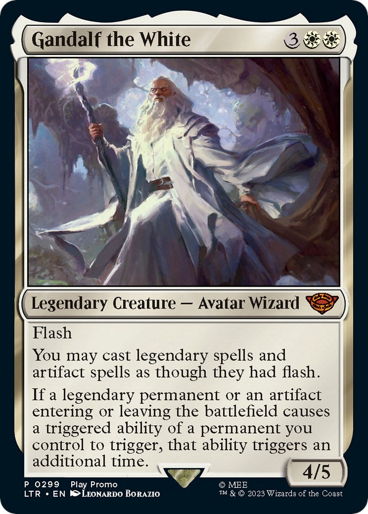 Gandalf the White (Play Promo) [The Lord of the Rings: Tales of Middle-Earth] [Foil]