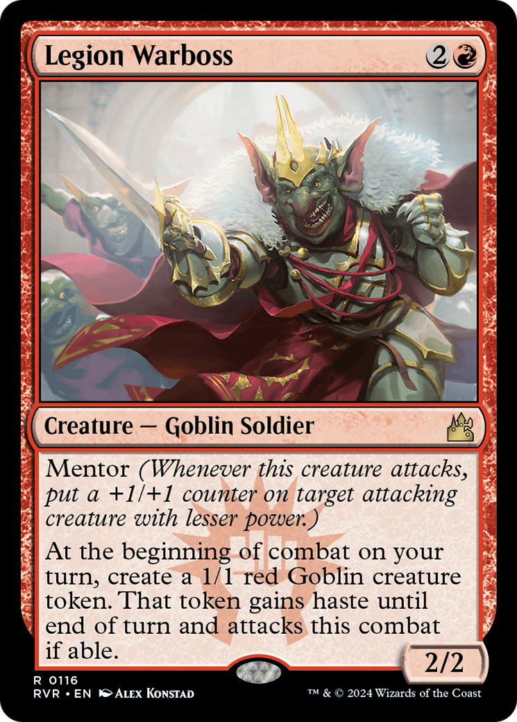 Legion Warboss [Ravnica Remastered] [Foil]