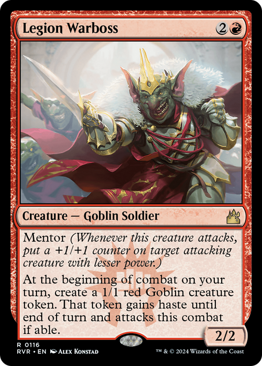 Legion Warboss [Ravnica Remastered] [Foil]