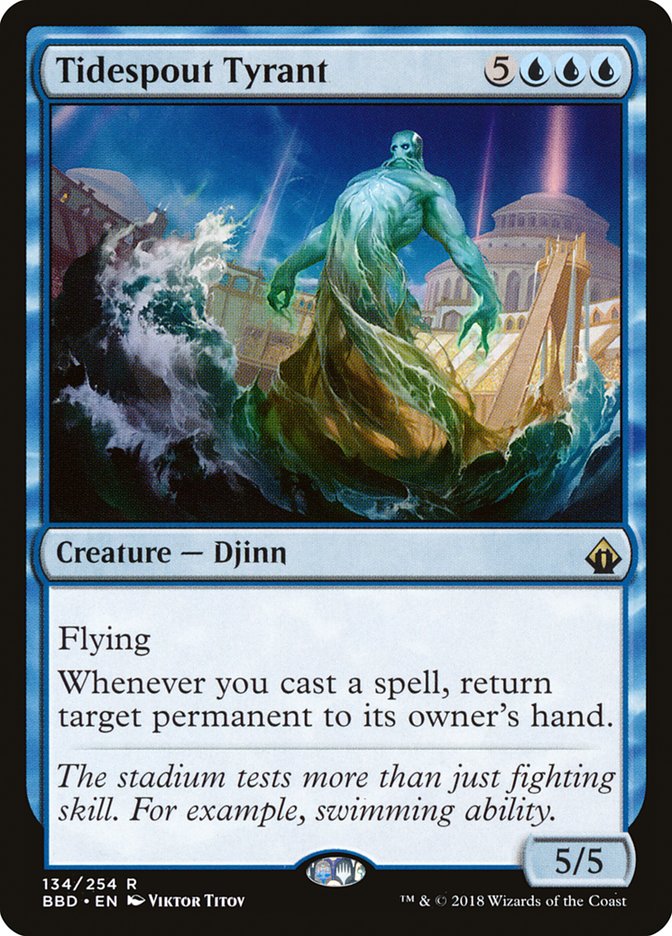 Tidespout Tyrant [Battlebond] [Foil]