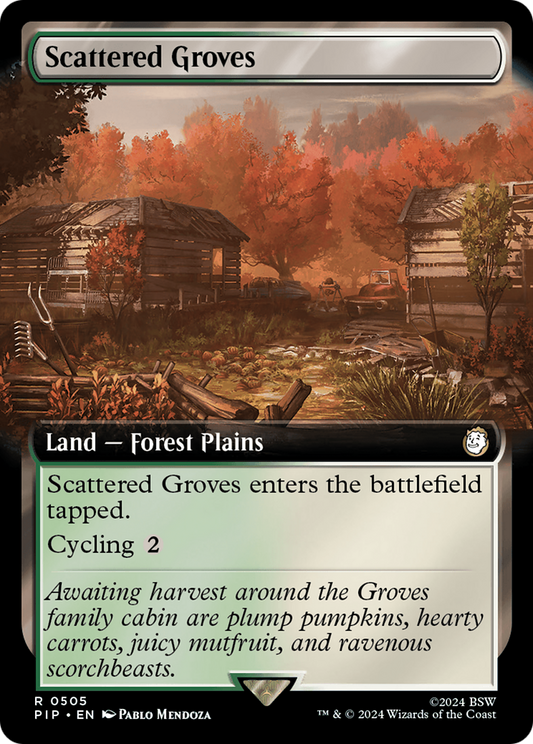 Scattered Groves (Extended Art) [Fallout] [Foil]