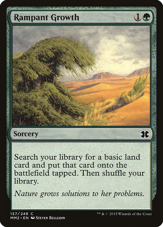 Rampant Growth [Modern Masters 2015] [Foil]