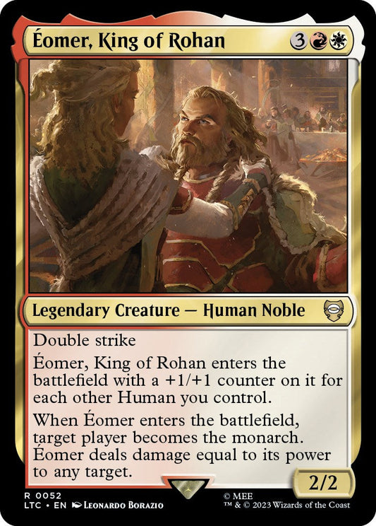 Eomer, King of Rohan [The Lord of the Rings: Tales of Middle-Earth Commander] [Foil]