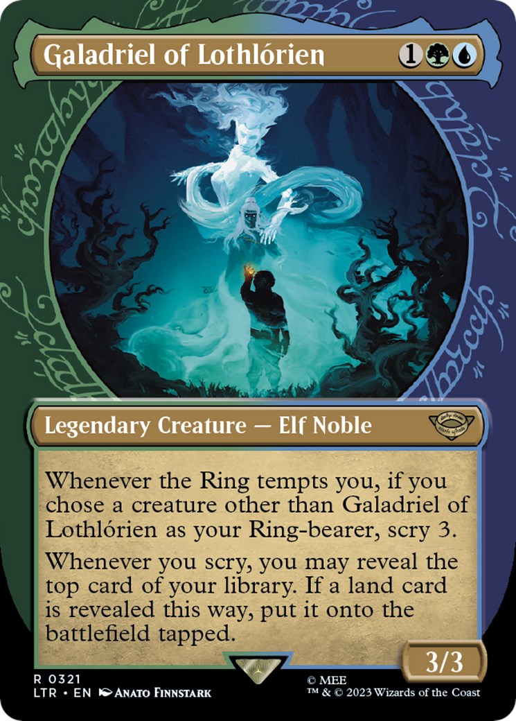Galadriel of Lothlorien (Showcase Ring Frame) [The Lord of the Rings: Tales of Middle-Earth] [Foil]