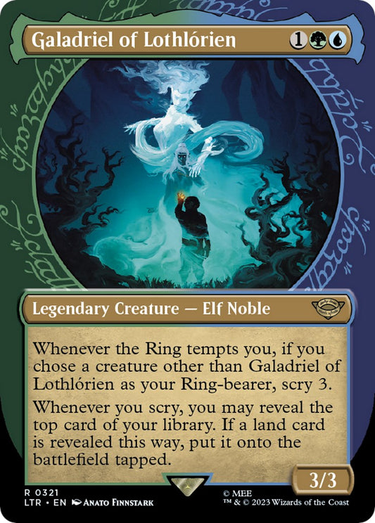Galadriel of Lothlorien (Showcase Ring Frame) [The Lord of the Rings: Tales of Middle-Earth] [Foil]