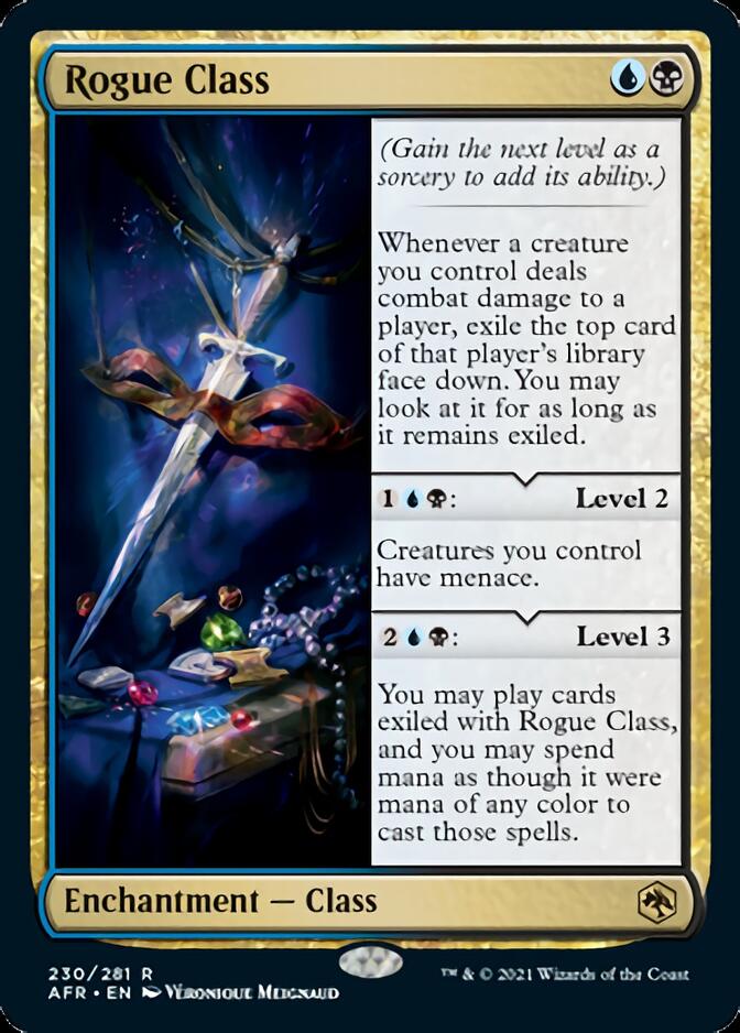 Rogue Class [Dungeons & Dragons: Adventures in the Forgotten Realms] [Foil]