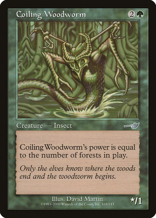 Coiling Woodworm [Nemesis] [Foil]