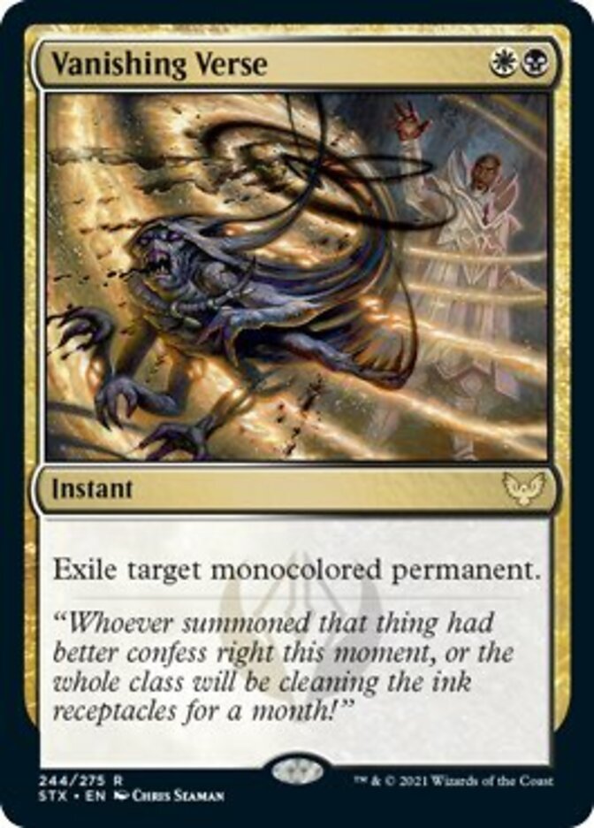 Vanishing Verse [Strixhaven: School of Mages] [Foil]