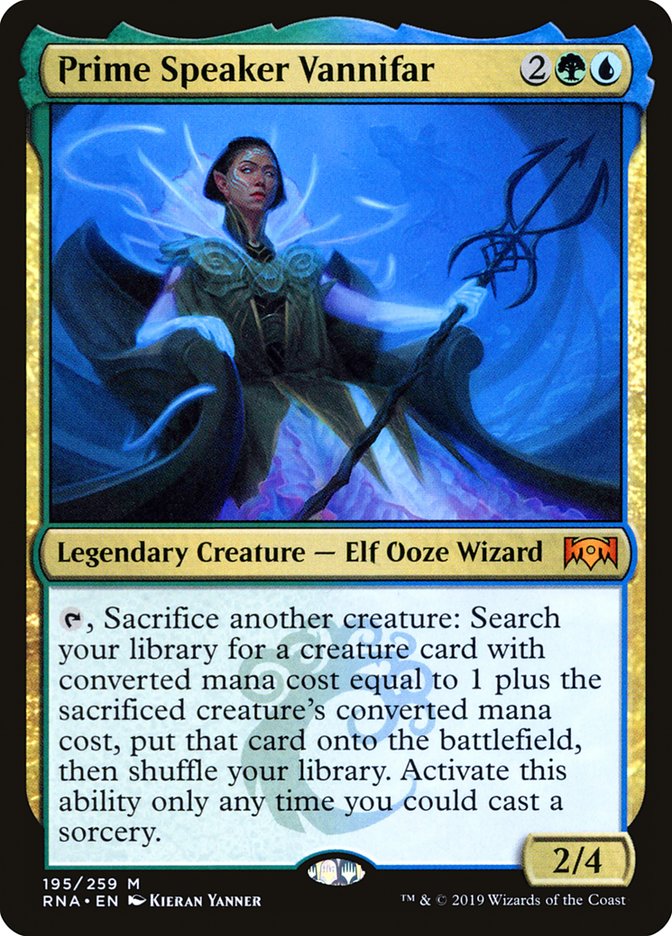Prime Speaker Vannifar [Ravnica Allegiance] [Foil]