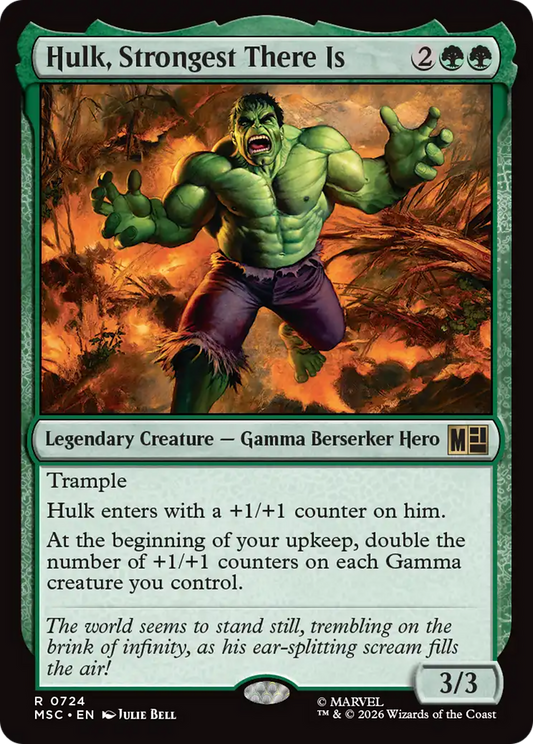 Hulk, Strongest There Is [Marvel Super Heroes Commander]