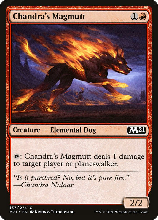 Chandra's Magmutt [Core Set 2021] [Foil]