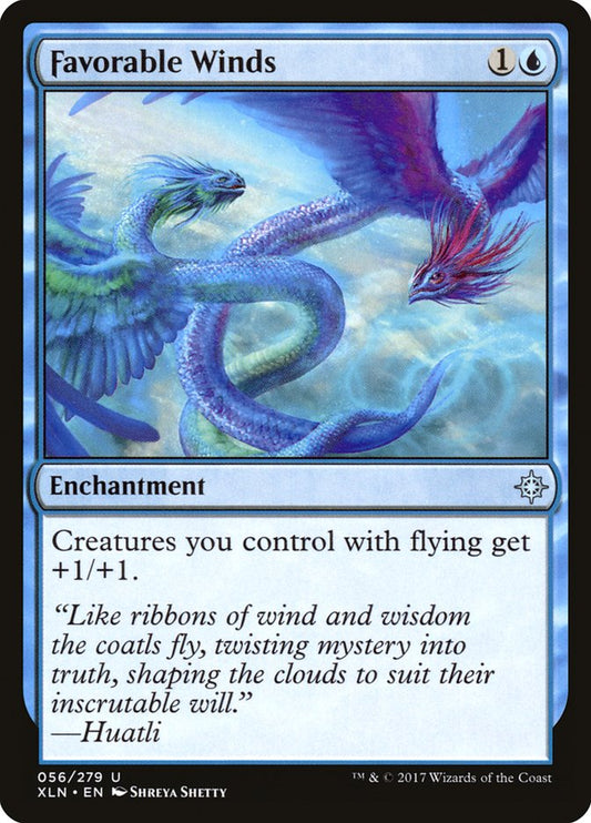 Favorable Winds [Ixalan] [Foil]