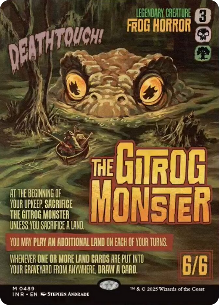 The Gitrog Monster (Showcase) [Innistrad Remastered] [Foil]