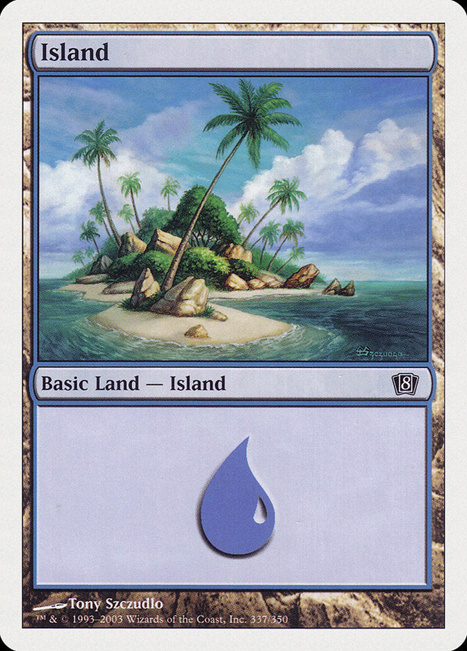 Island (337) [Eighth Edition] [Foil]