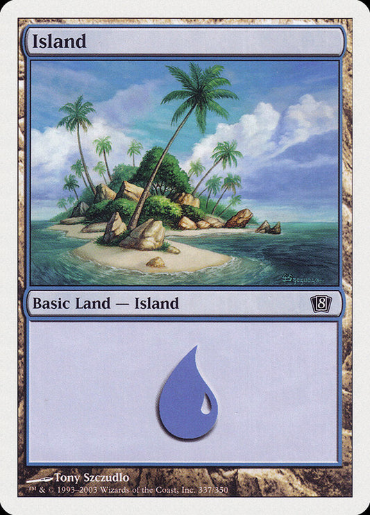 Island (337) [Eighth Edition] [Foil]