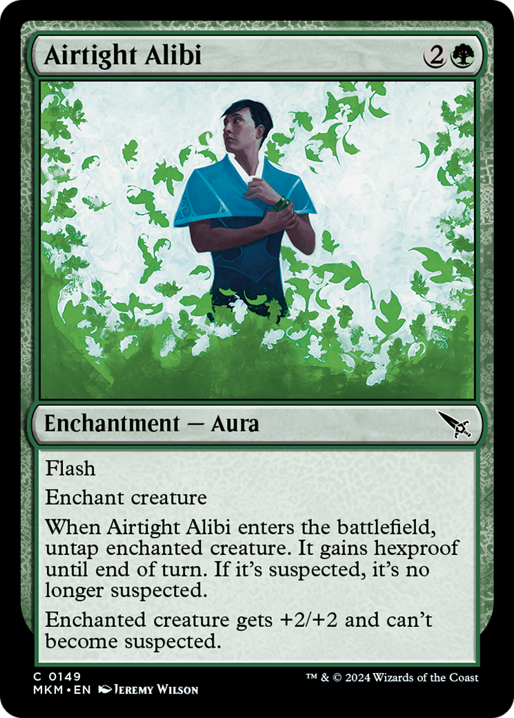 Airtight Alibi [Murders at Karlov Manor] [Foil]