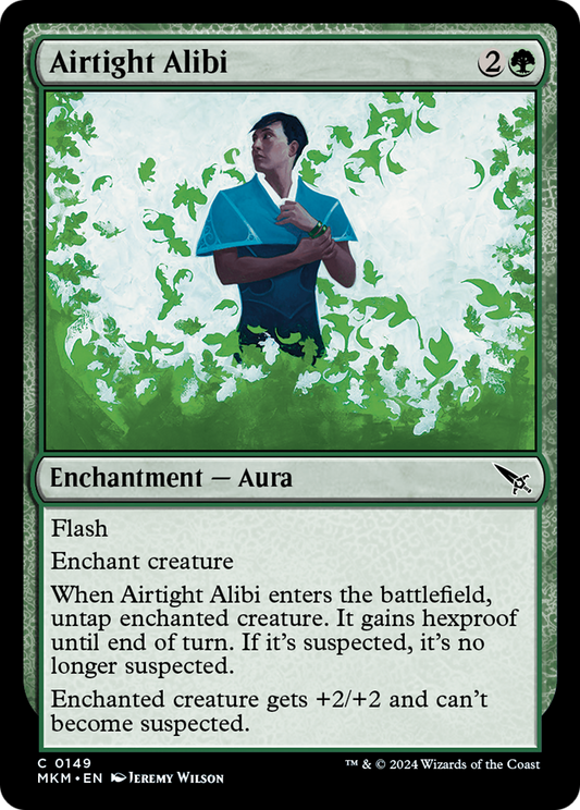 Airtight Alibi [Murders at Karlov Manor] [Foil]