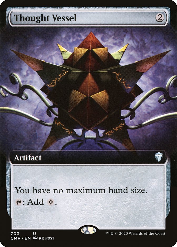 Thought Vessel (Extended Art) [Commander Legends] [Foil]