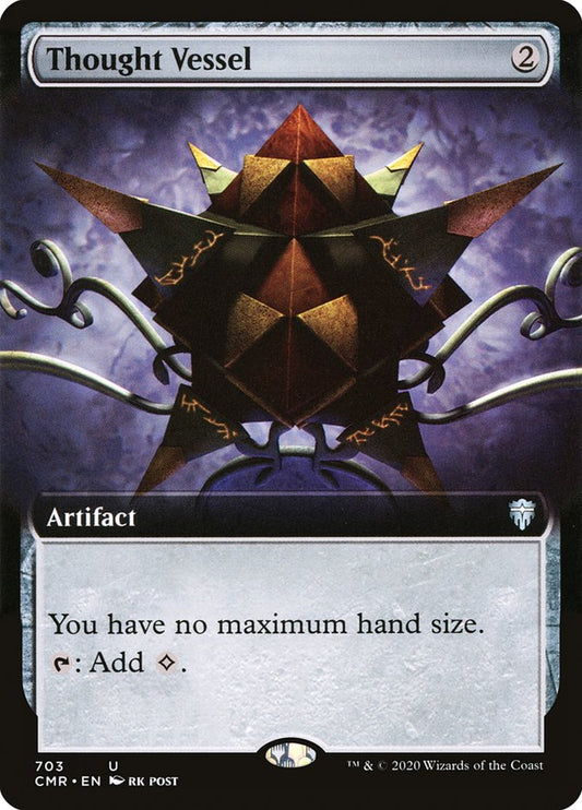 Thought Vessel (Extended Art) [Commander Legends] [Foil]