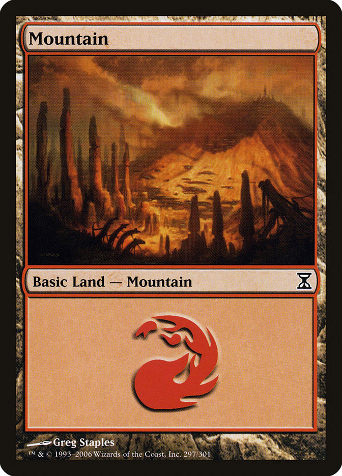 Mountain (297) [Time Spiral] [Foil]