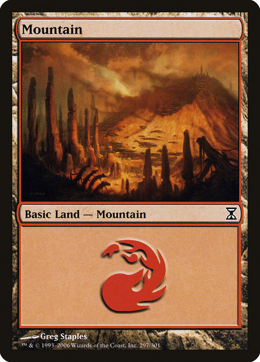 Mountain (297) [Time Spiral] [Foil]