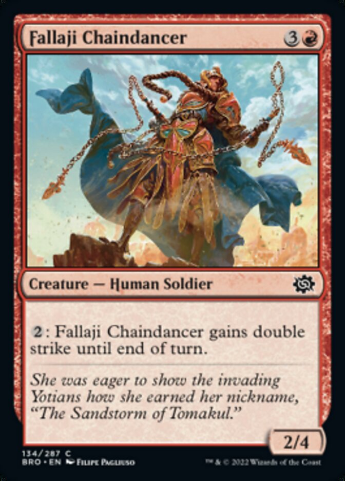 Fallaji Chaindancer [The Brothers' War] [Foil]