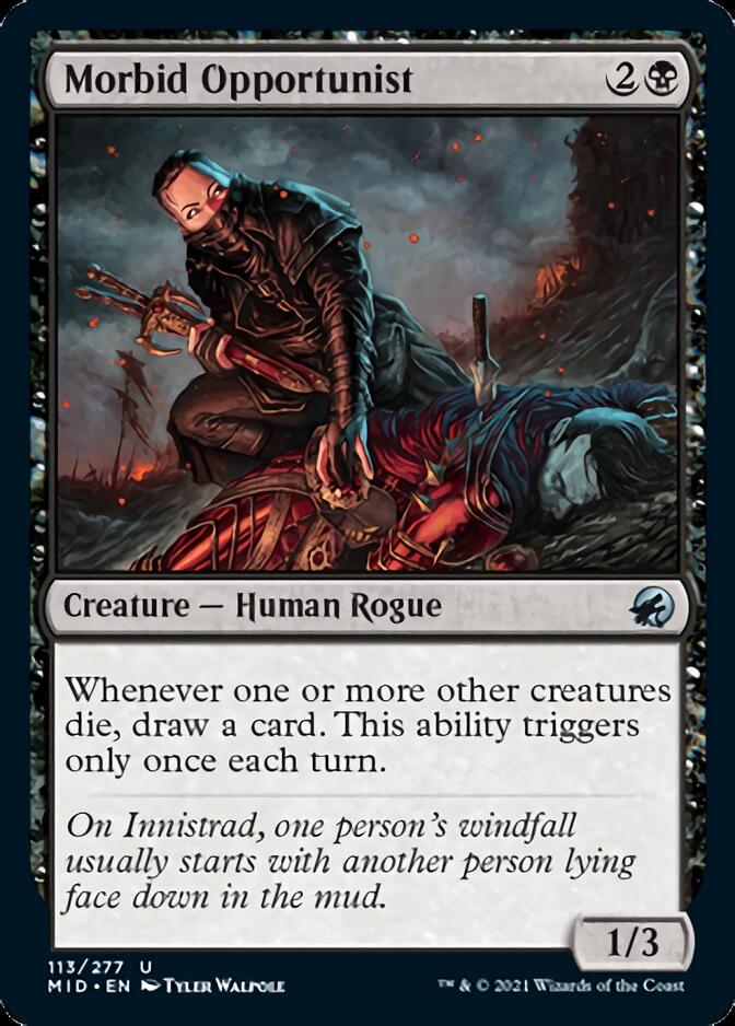Morbid Opportunist [Innistrad: Midnight Hunt] [Foil]