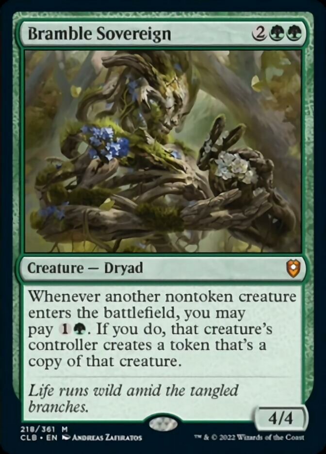 Bramble Sovereign [Commander Legends: Battle for Baldur's Gate] [Foil]