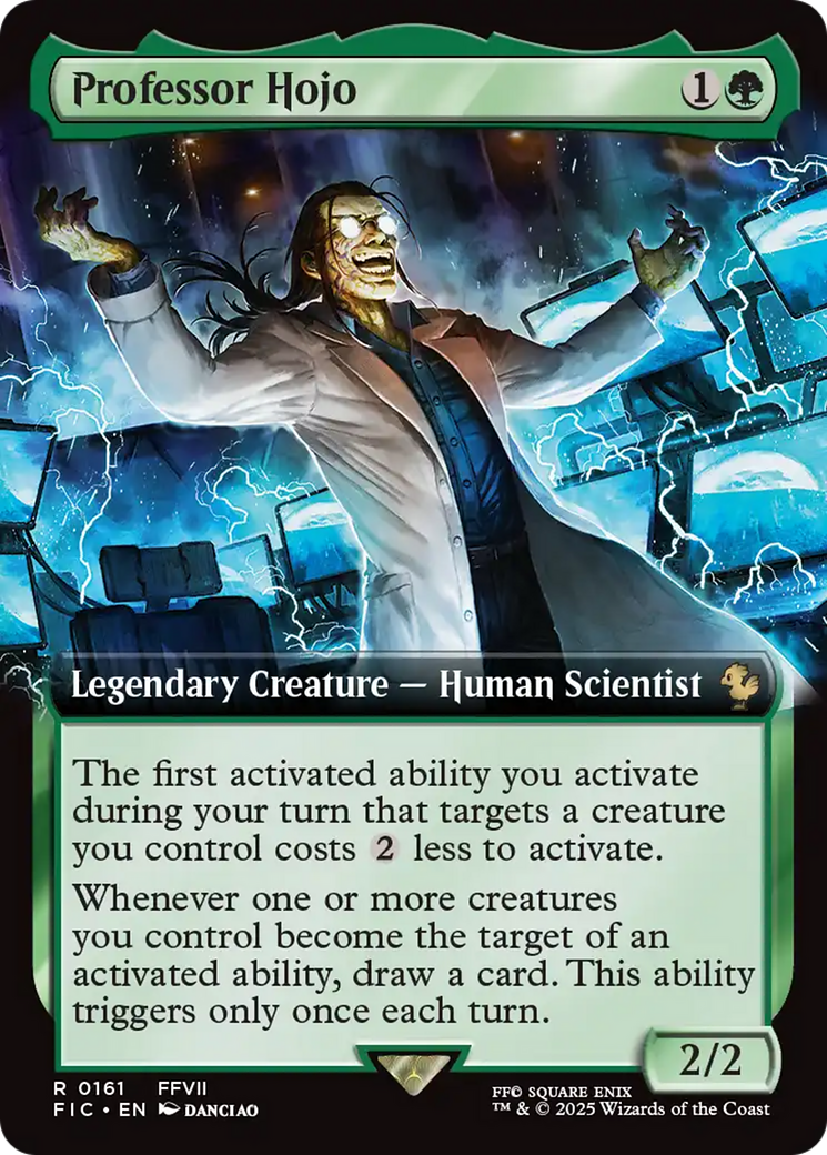 Professor Hojo (Extended Art) [FINAL FANTASY Commander] [Foil]