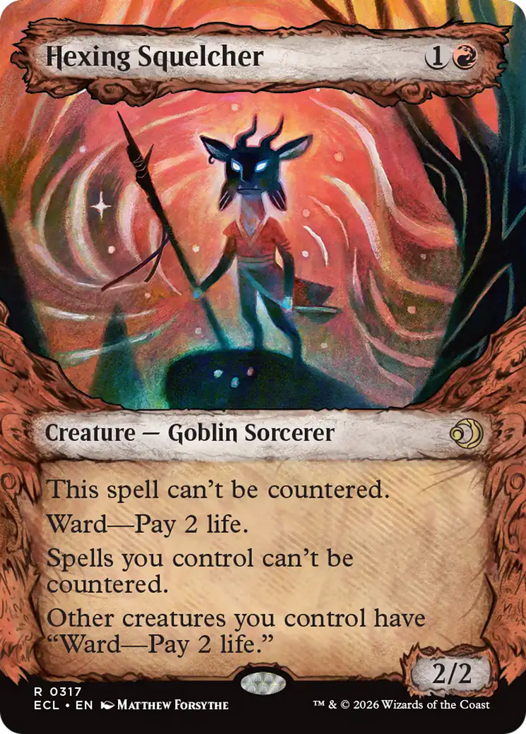 Hexing Squelcher (Showcase) [Lorwyn Eclipsed] [Foil]