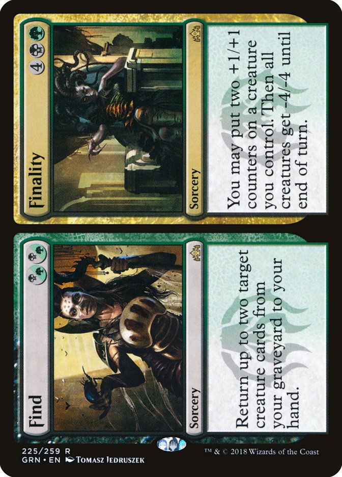 Find // Finality [Guilds of Ravnica] [Foil]