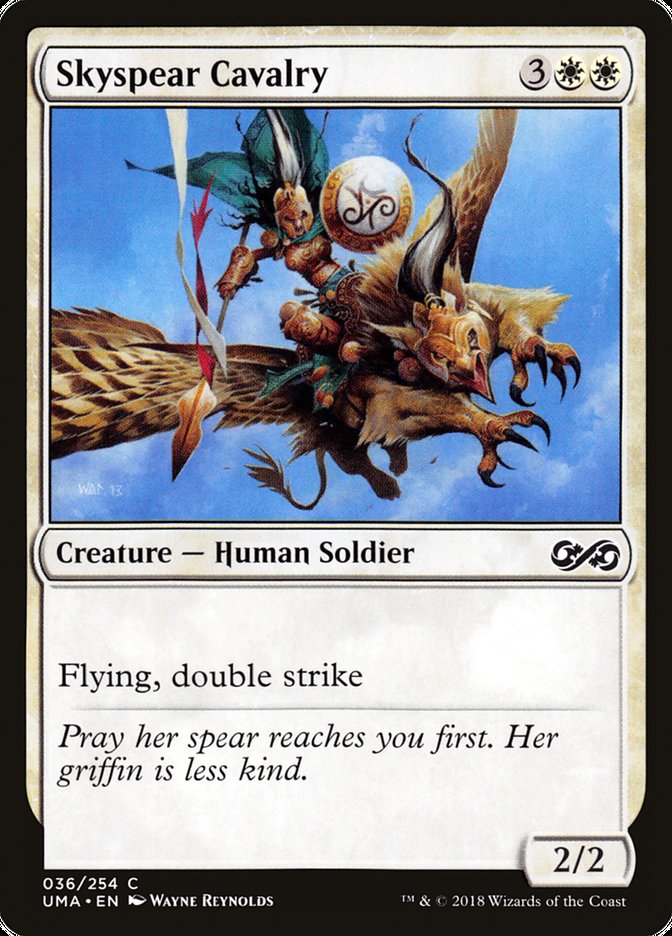 Skyspear Cavalry [Ultimate Masters] [Foil]