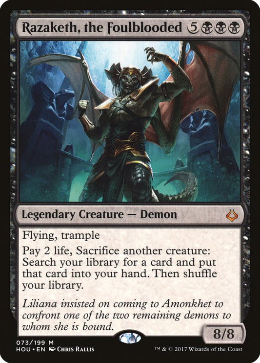 Razaketh, the Foulblooded [Hour of Devastation] [Foil]