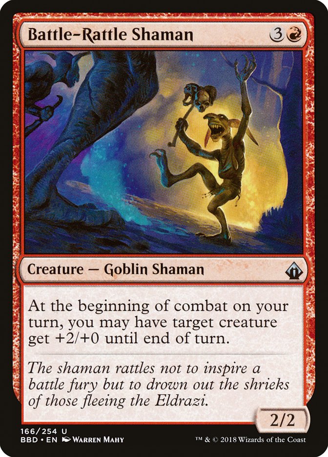 Battle-Rattle Shaman [Battlebond] [Foil]