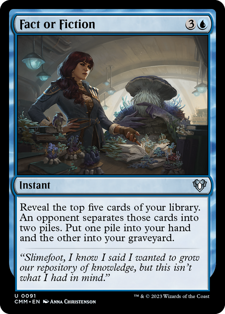 Fact or Fiction [Commander Masters] [Foil]