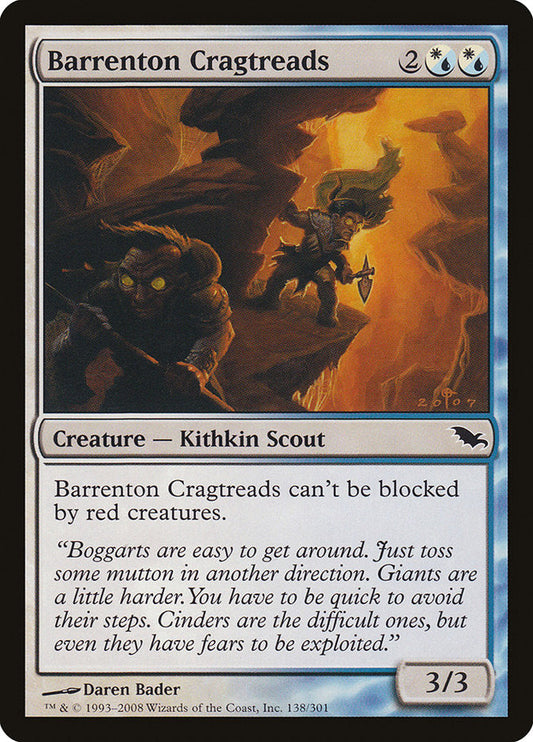 Barrenton Cragtreads [Shadowmoor] [Foil]